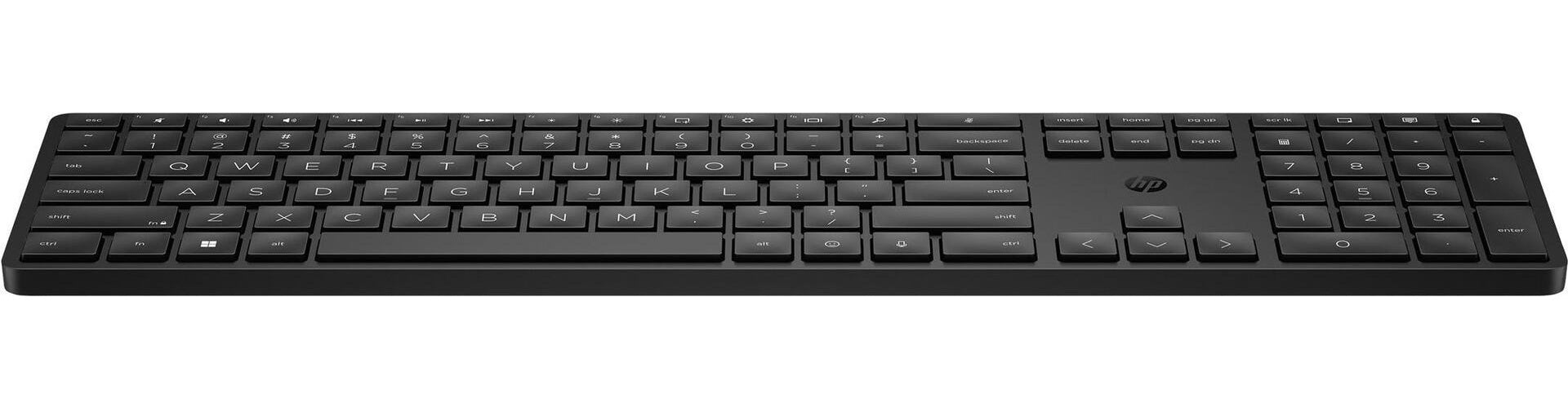 HP 450 Wireless Keyboard, Black - Nord (4R184AA#UUW) afbeelding 1