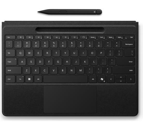 Microsoft SrPro Flex KeybWSlimPen AZBE BLACK - Tastatur (Y8U-00007) afbeelding 1