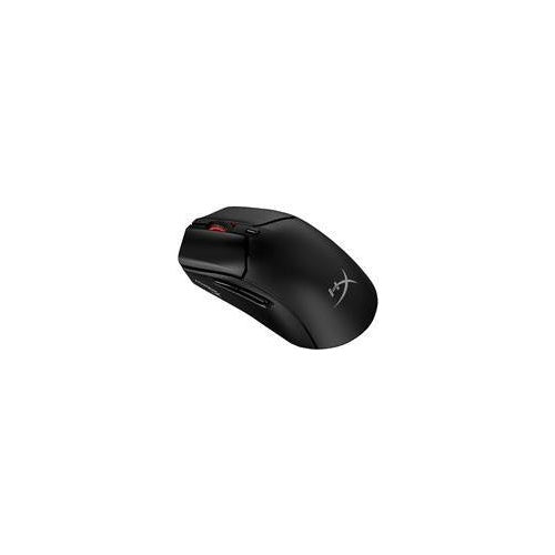 HyperX Pulsefire Haste 2 - Maus - optisch - 6 Tasten - kabellos, kabelgebunden - 2.4 GHz, Bluetooth 5.0 - kabelloser Empfänger (USB) - Schwarz afbeelding 1