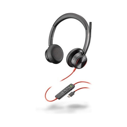 HP Poly Blackwire 8225 USB-C Headset - Kabelgebunden - Büro/Callcenter - 185 g - Kopfhörer - Schwarz (772K4AA) afbeelding 2