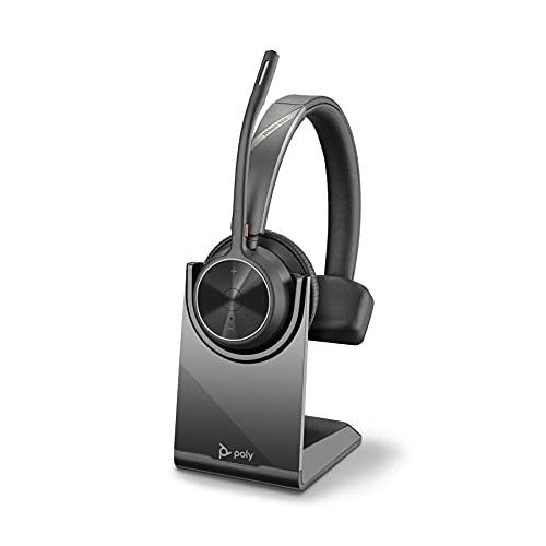 HP POLY Poly Voyager 4310 - Voyager 4300 UC series - Headset - On-Ear - Bluetooth - kabellos, kabelgebunden - USB-C - Schwarz - Zoom Certified, Zertifiziert für Microsoft Teams (77Y96AA) afbeelding 1