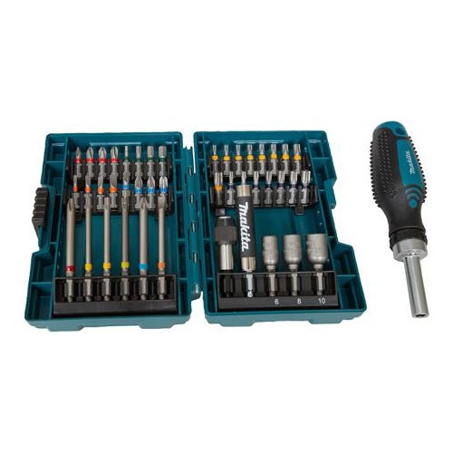 Makita E-25096 Bit-Set mit Ratschengriff 44-tlg (E-25096) afbeelding 1