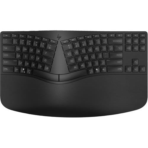 HP 965 - Tastatur-und-Tastenfeld-Set - kompakte Größe, 2-Zonen-Layout, separater Ziffernblock, kurzer Tastenhub, Multi-Device - Bluetooth - Deutsch - Schwarz (7E756AA#ABD) afbeelding 1
