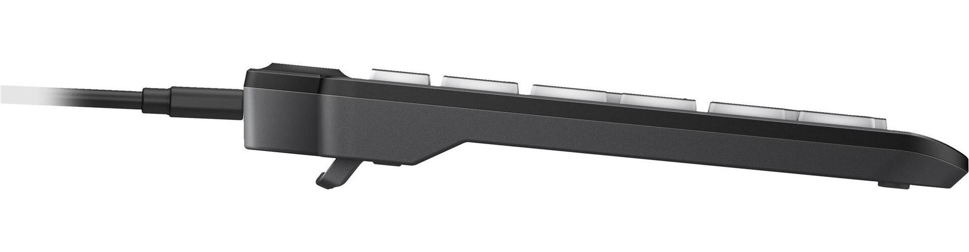 HP 400 - Tastatur - hinterleuchtet - USB - QWERTZ - Deutsch - Schwarz (7N7C0AA#ABD) afbeelding 1