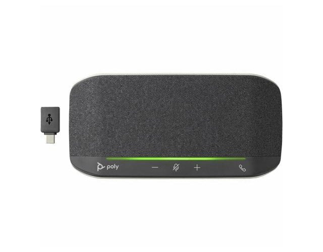 Poly Sync 10 - Freisprechtelefon - kabelgebunden - USB-C, USB-A - Schwarz - Zoom Certified (7S4M6AA) afbeelding 1