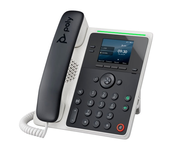 HP Poly Edge E100 - IP-Telefon - Schwarz - Kabelgebundenes Mobilteil - IPS - 7,11 cm (2.8") - 320 x 240 Pixel (82M86AA) afbeelding 2