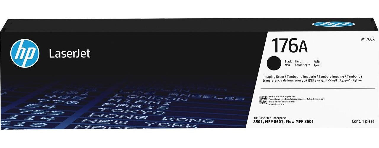 HP 176A - Schwarz - original - Box - Trommeleinheit (W1766A) afbeelding 1