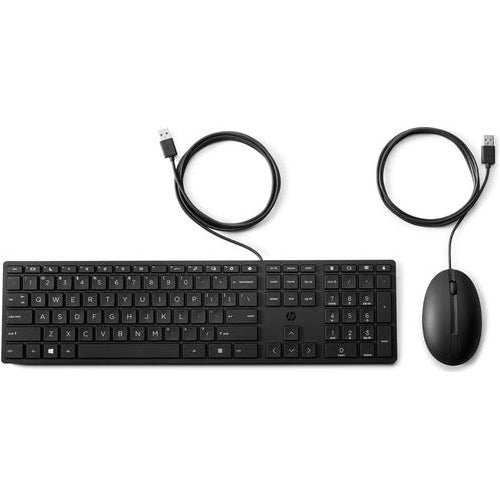 HP INC. HP WIRED 320 MOUSE KEYBOARD NORDREGION (9SR36UT#UUW) afbeelding 1
