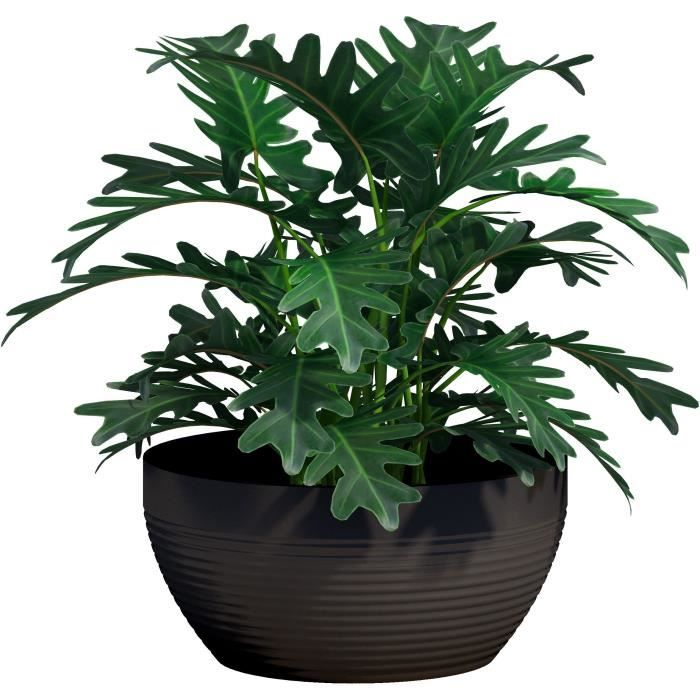 Garden ID Green Care Impact Bowl - 25 x 12 cm - Black-Anthracite