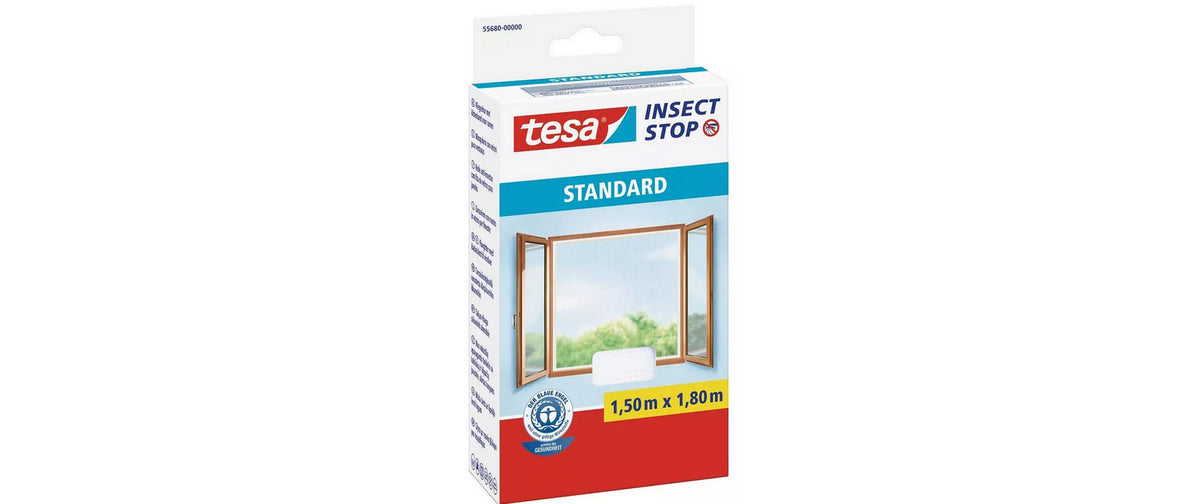 Fly Screen Set Standard - 2x 1.5 m x 1.8 m White (55680-00500-04)