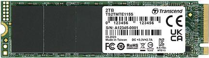 Transcend 115S SSD 1TB M.2 2280 PCIe 3.0 x4 (TS1TMTE115S)