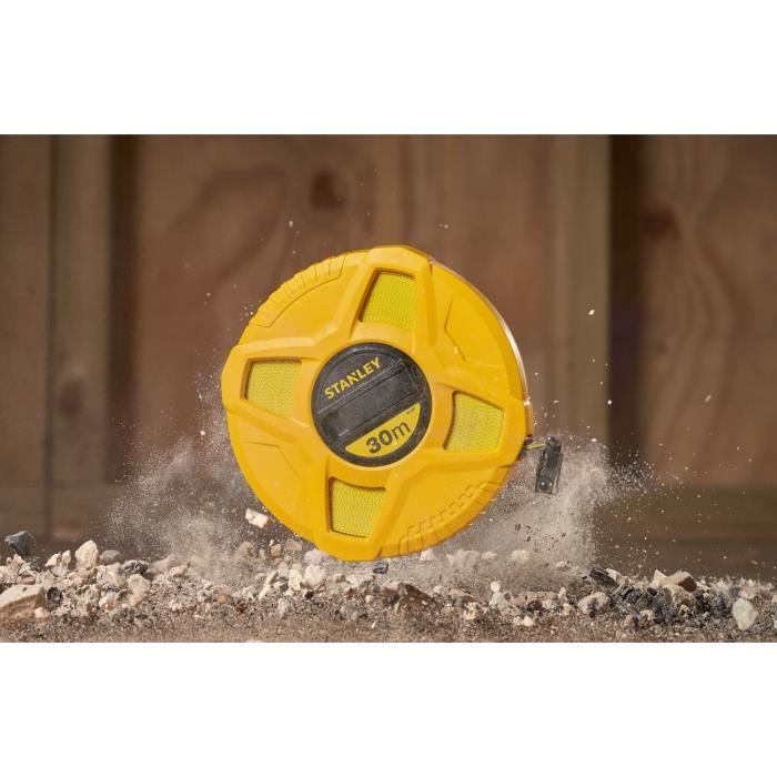 STANLEY Measuring Tape 30 m x 12.7 mm Fiberglass 0-34-297