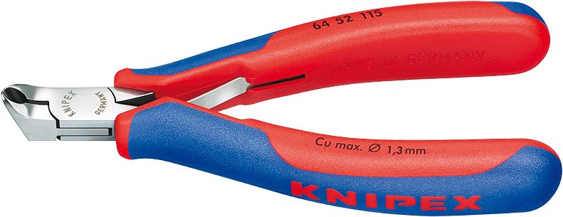 Knipex Typ 64 52 115 Schrägschneider Schneidwerte (max.) Weicher Draht: 1.3 mm Ø 64 52 115 (64 52 115)