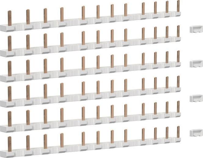 GIRA Accessory Set Phase Rail 1-pole for Gira One/KNX (831400) Sch./Jal.akt.24/12f