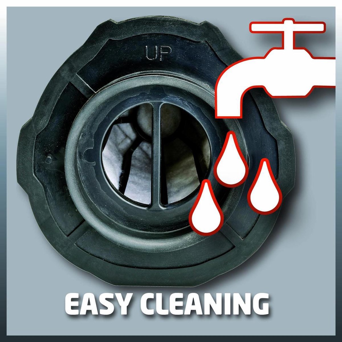 Einhell TE-VC 18 Li Solo - Cordless Handheld Vacuum Cleaner - 18V Power X-Change - 42 mbar - No Battery & Charger