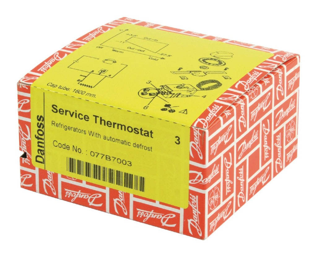Danfoss W5-30103 Service Thermostat 077B7003 for Refrigerators