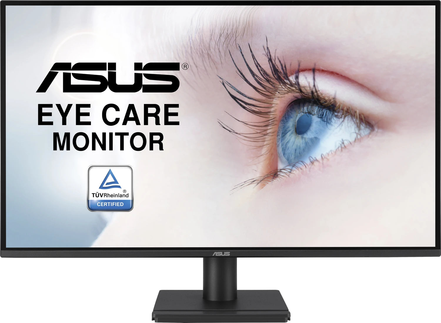ASUS VA27AQ Eye Care LED-Monitor 68.6 cm (27"), black, QHD, IPS, Adaptive-Sync (90LM06G1-B01171)