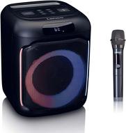 Lenco PA-101BK Portable Bluetooth Party Speaker 100W with LED Effects
