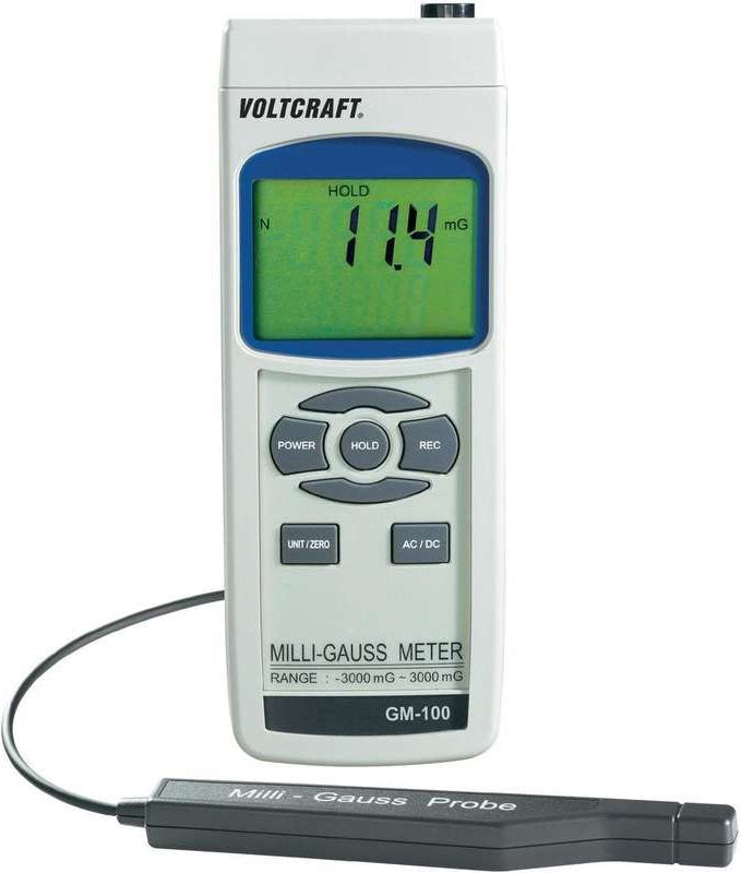 Voltcraft GM-100 Magnetic Field Analyzer Magnetic Field Tester