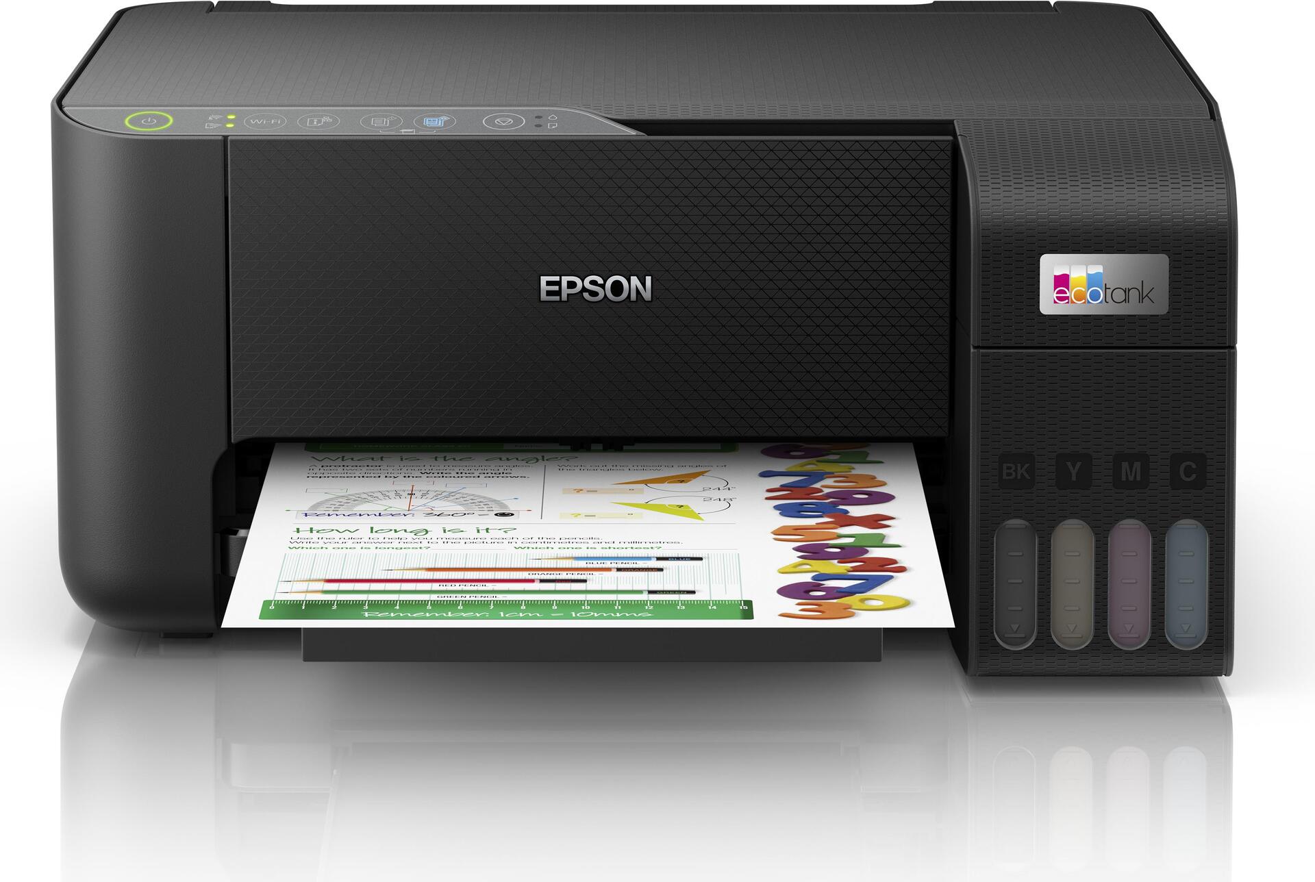 EPSON EcoTank ET-2860 A4 Multifunction Printer - Wi-Fi - Equipped with Ink Tanks