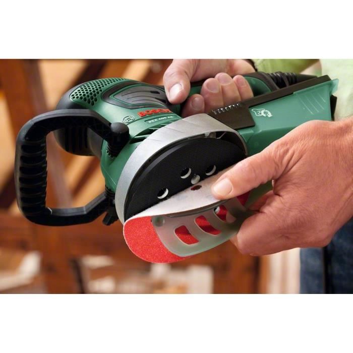 Bosch PEX 400 AE Corded Random Orbital Sander - 350W with Storage Case and Sandpaper
