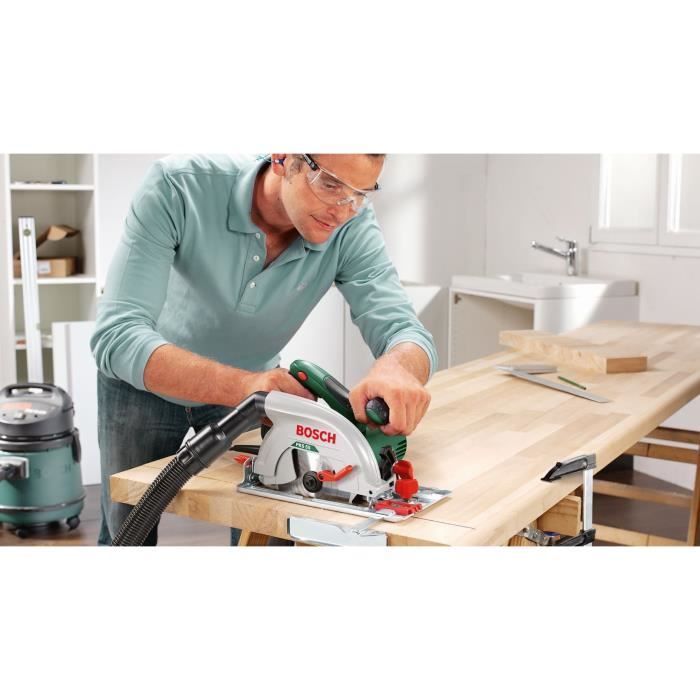 BOSCH PKS 55A Circular Saw with Dust Extraction Housing