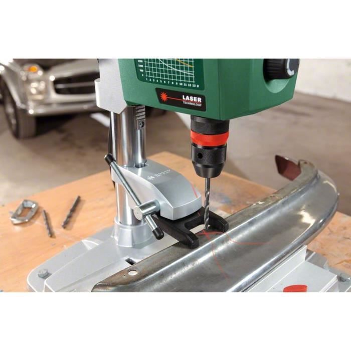 Bosch PBD 40 Pillar Drill - 710W with Parallel Guide and Quick-Release Clamp