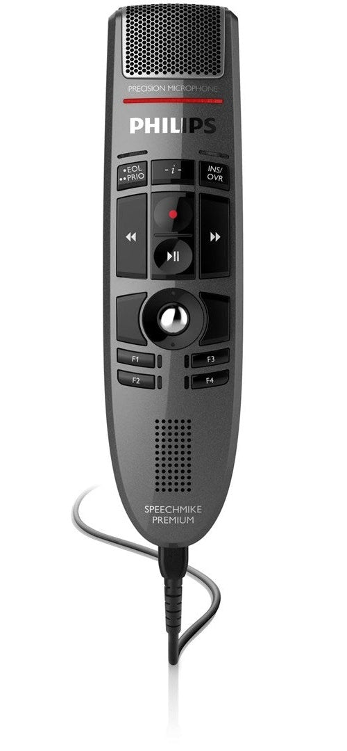 Philips SpeechMike Premium USB LFH3500 - Lautsprechermikrofon - Dark Pearl Gray (LFH3500/00) afbeelding 1