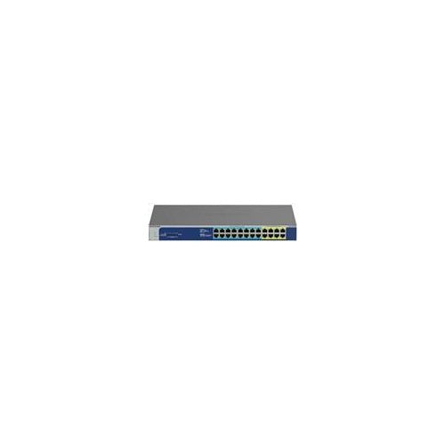 NETGEAR GS524UP - Switch - unmanaged - 8 x 10/100/1000 (PoE+) + 16 x 10/100/1000 (PoE++) - Desktop, an Rack montierbar - PoE++ (480 W) - AC 100 - 230 V (GS524UP-100EUS) afbeelding 1