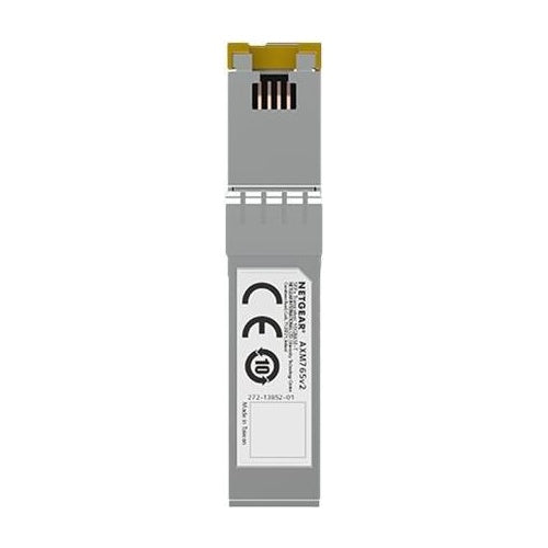 NETGEAR AXM765v2 - SFP+-Transceiver-Modul - 10GbE - 10GBase-T - RJ-45 - bis zu 80 m (AXM765-20000S) afbeelding 1
