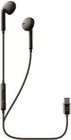 Cellularline Orbit Headphones Wired In-Ear - USB Type-C - Black (AUORBITTYPECK)