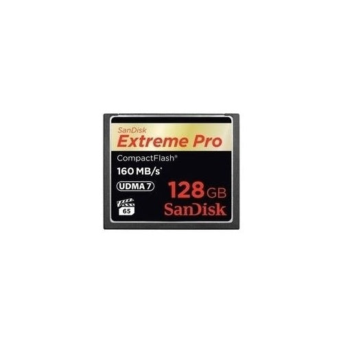 SanDisk Extreme Pro - Flash-Speicherkarte - 128GB - 1000x/1067x - CompactFlash (SDCFXPS-128G-X46) afbeelding 1