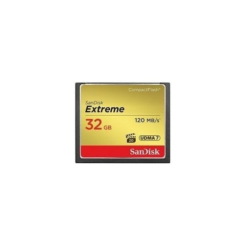 SanDisk Extreme - Flash-Speicherkarte - 32GB - 567x - CompactFlash (SDCFXSB-032G-G46) afbeelding 1
