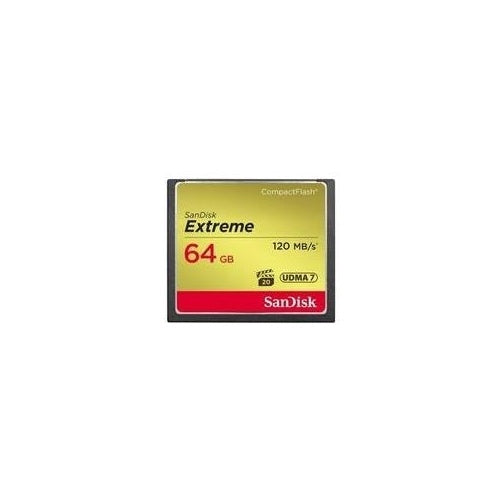 SanDisk Extreme - Flash-Speicherkarte - 64GB - 567x - CompactFlash (SDCFXSB-064G-G46) afbeelding 1