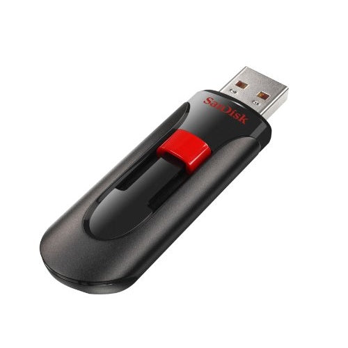 SanDisk Cruzer Glide USB-Stick 256 GB USB Typ-A 2.0 Schwarz - Rot (SDCZ60-256-B35) afbeelding 2