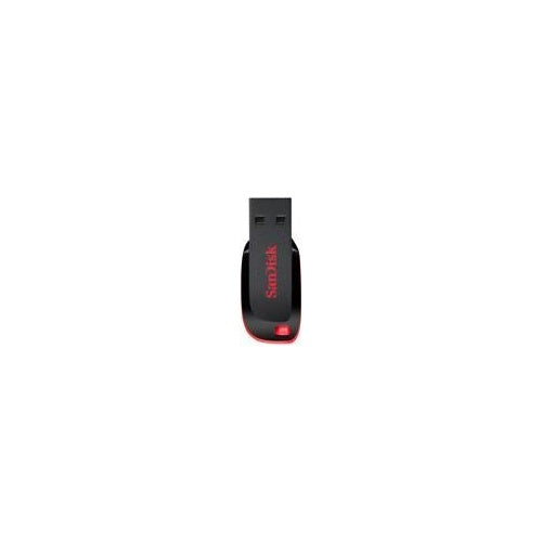 SanDisk Cruzer Blade - USB-Flash-Laufwerk - 32 GB - USB 2.0 - Blau, grün, pink (Packung mit 3) - 0619659169428 - image 1