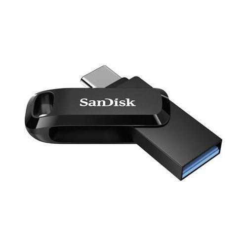SanDisk Ultra Dual Drive Go - USB-Flash-Laufwerk - 256GB - USB 3,2 Gen 1 / USB-C - Schwarz (SDDDC3-256G-G46) afbeelding 1