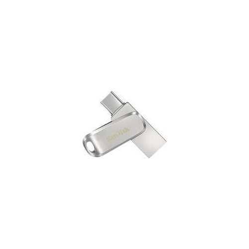 SanDisk Ultra Dual Drive Luxe - USB-Flash-Laufwerk - 256GB - USB 3,1 Gen 1 / USB-C - Silber (SDDDC4-256G-G46) afbeelding 1