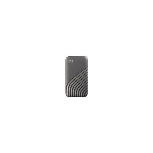 WD My Passport SSD WDBAGF0020BGY - SSD - verschlüsselt - 2TB - extern (tragbar) - USB 3,2 Gen 2 (USB-C Steckverbinder) - 256-Bit-AES - Space-grau (WDBAGF0020BGY-WESN) afbeelding 1