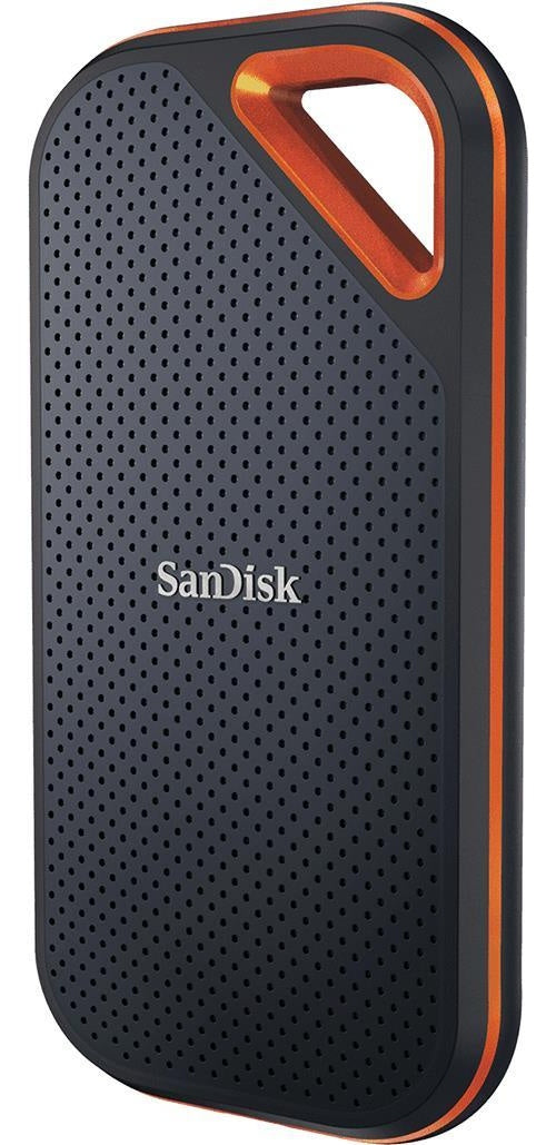 SanDisk Extreme PRO Portable V2 - SSD - 4TB - extern (tragbar) - USB 3,2 Gen 2x2 - 256-Bit-AES (SDSSDE81-4T00-G25) afbeelding 1