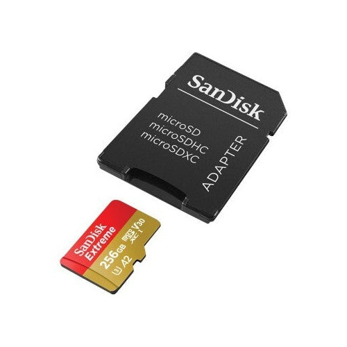 Sandisk MicroSDXC Extreme 256GB 190/130 Mb/s - A2 - V30 afbeelding 4
