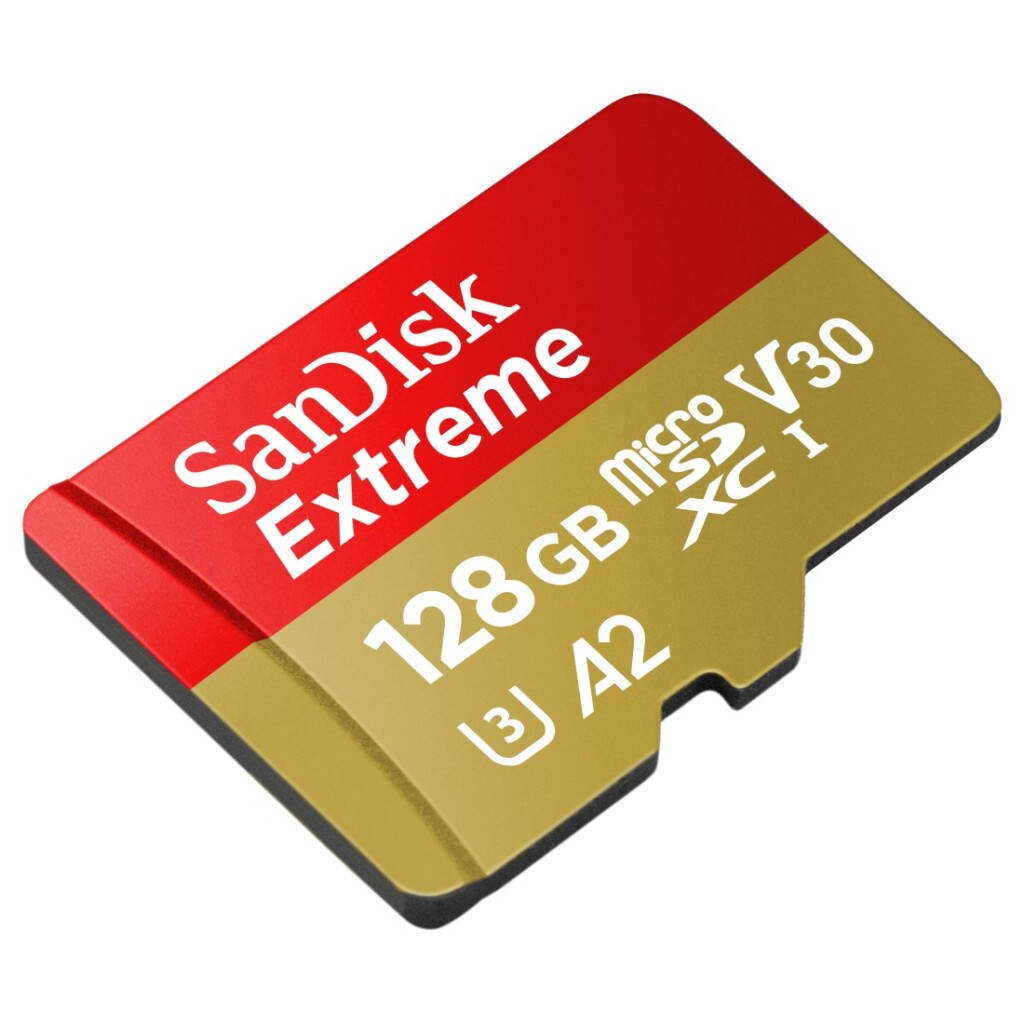 Sandisk MicroSDXC Extreme 128GB 190mb/ 60mb,U3,V30,A2 AC