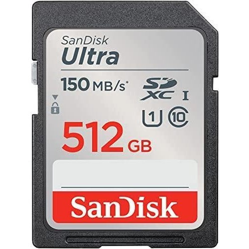 SanDisk Ultra - Flash-Speicherkarte - 512GB - Class 10 - SDXC UHS-I (SDSDUNC-512G-GN6IN) afbeelding 1