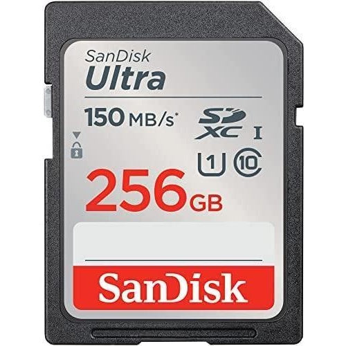 SanDisk Ultra - Flash-Speicherkarte - 256GB - UHS-I U1 / Class10 - SDXC UHS-I (SDSDUNC-256G-GN6IN) afbeelding 1