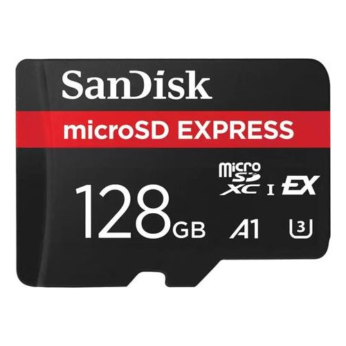 SanDisk Express - Flash-Speicherkarte - 128GB - microSDXC UHS-I (SDSQXFN-128G-GN4NN) afbeelding 1
