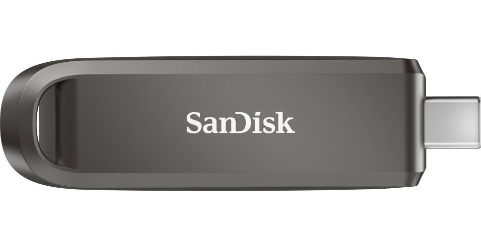 SanDisk Cruzer Extreme PRO 512GB, USB-C, Gen2 3.2, 1000/900MB/s, Grau Metall (00226903) afbeelding 1