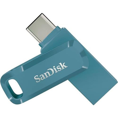 SanDisk Ultra Dual Drive Go - USB-Flash-Laufwerk - 256GB - USB 3,2 Gen 1 / USB-C - Navagio Bay (SDDDC3-256G-G46NBB) afbeelding 1