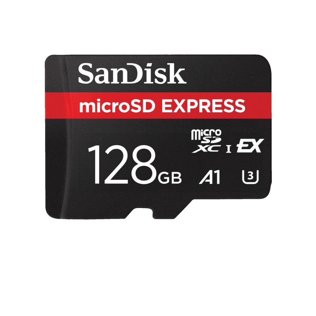 SanDisk MicroSDexpress Gameplay 128GB 880MB/s Read 480MB/s Write