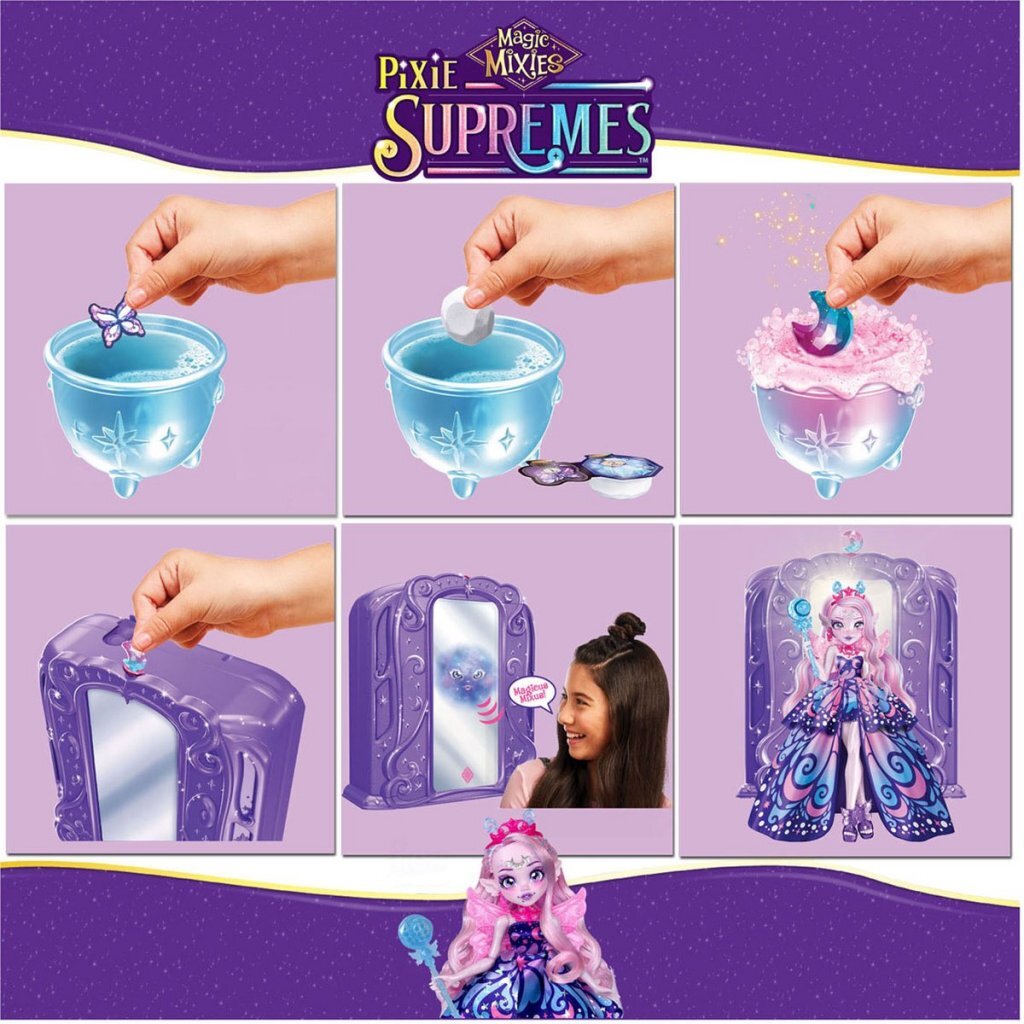 Magic Mixies Pixie Supremes Magic Mirror + Light and Sound