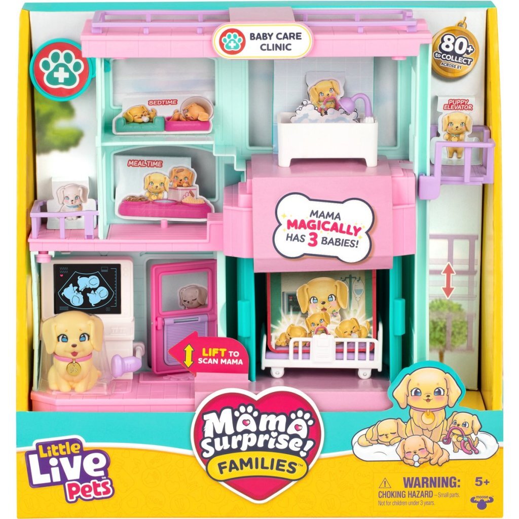 Little Live Pets Mama Surprise Families Baby Hospital Playset